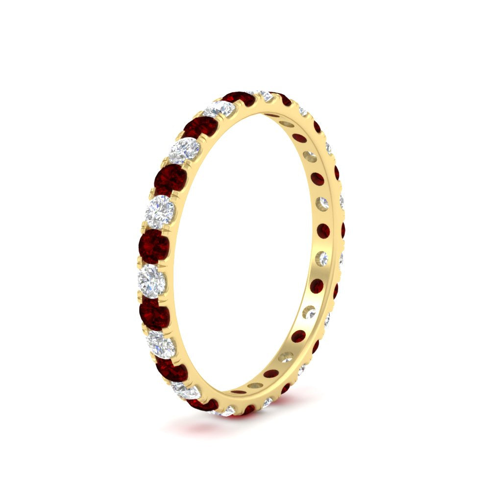 0.75 Ct. Round Eternity Wedding Band