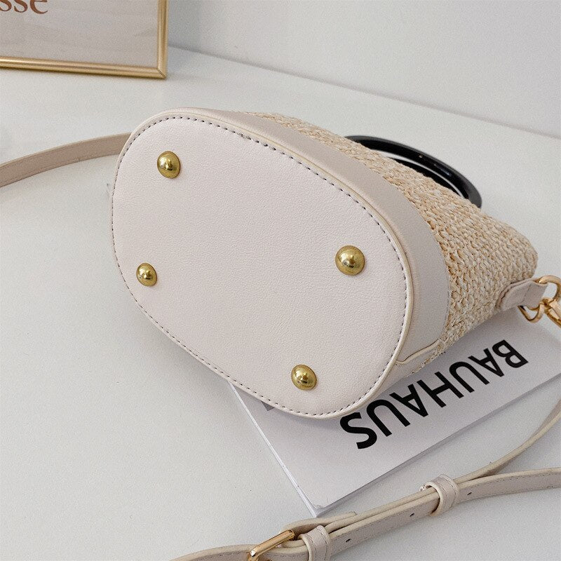 Small Straw Bag Handbags Crossbody Bag