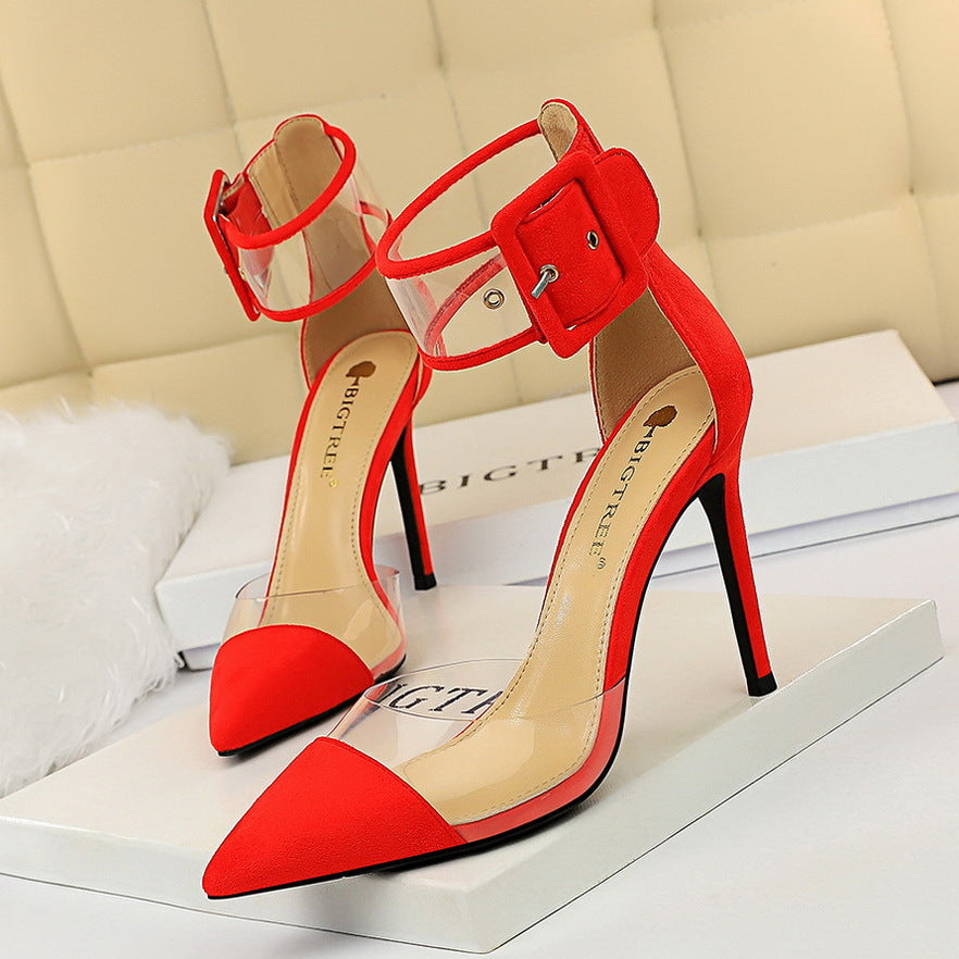 Women's Transparent High Heels