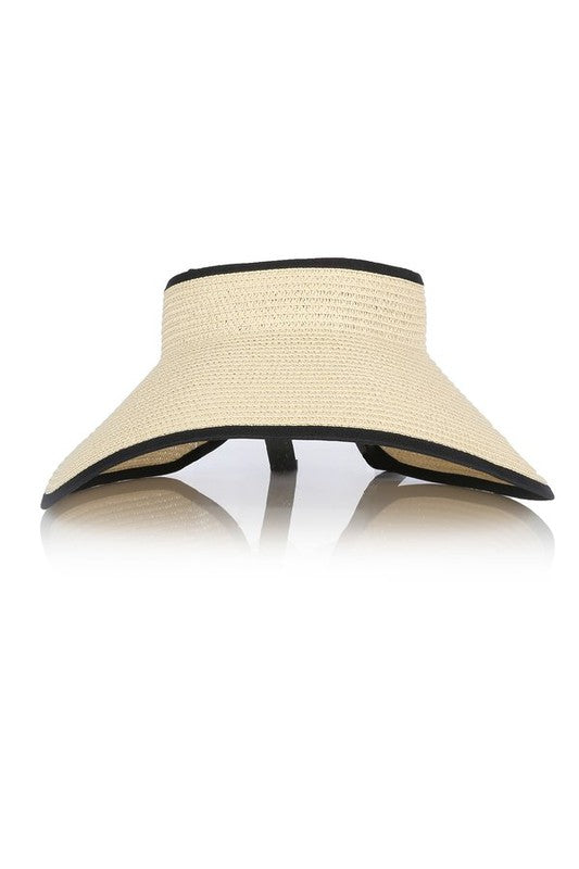 straw Visor Sun hat