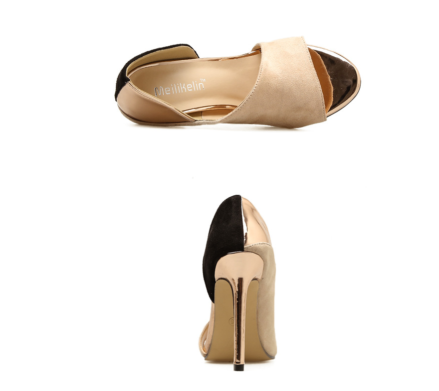Fish Mouth Stiletto Heels