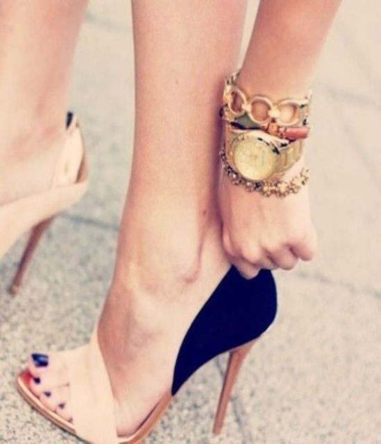 Fish Mouth Stiletto Heels