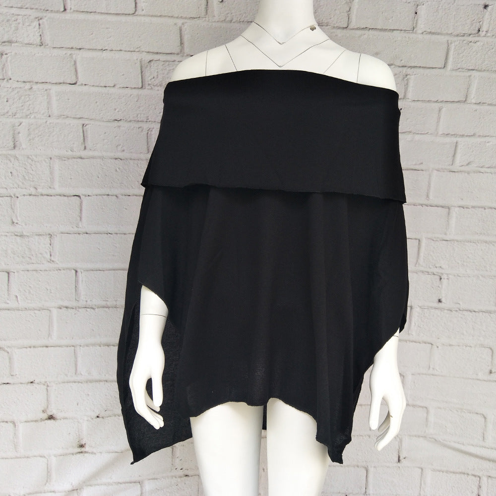 Ladies Off-the-shoulder top T-shirt