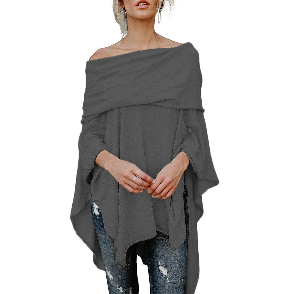 Ladies Off-the-shoulder top T-shirt