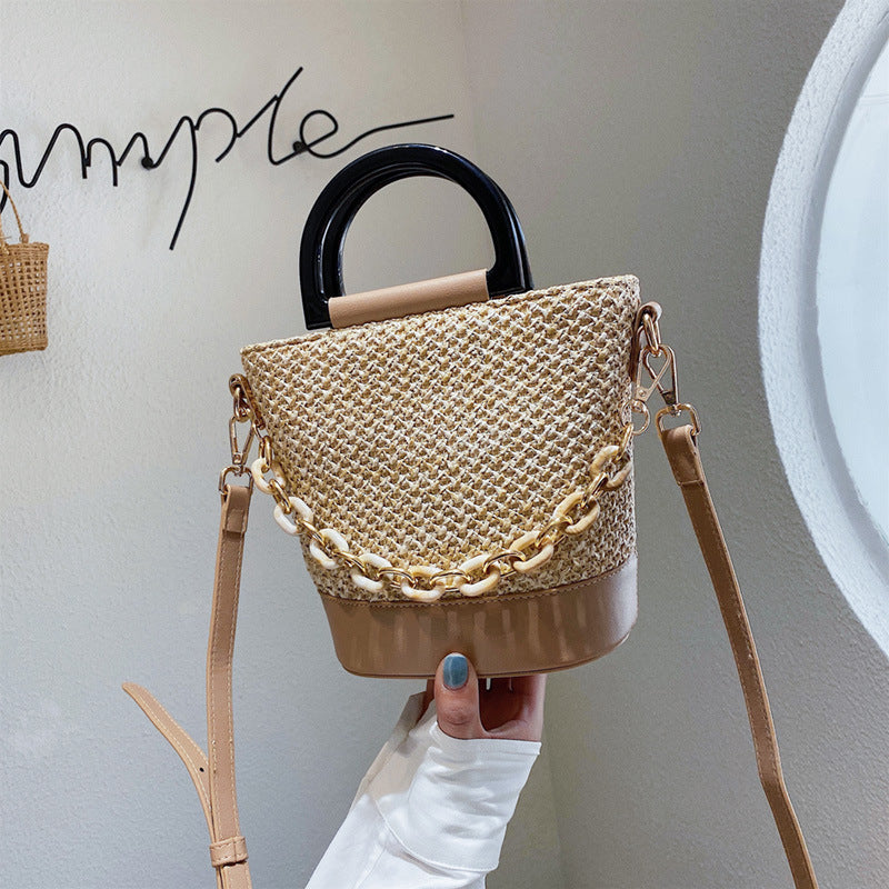 Small Straw Bag Handbags Crossbody Bag