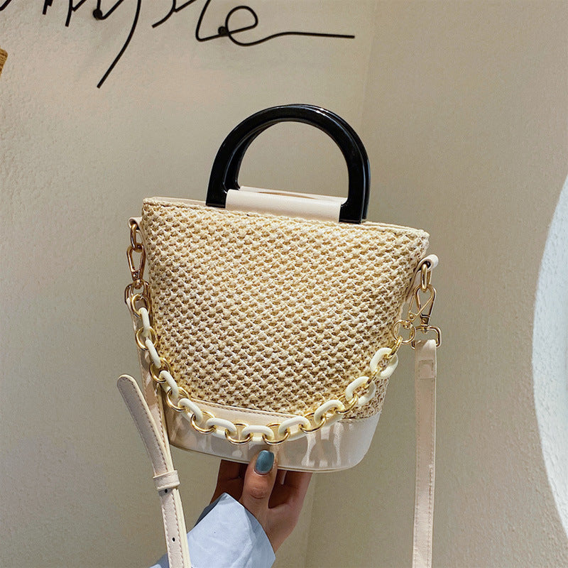 Small Straw Bag Handbags Crossbody Bag