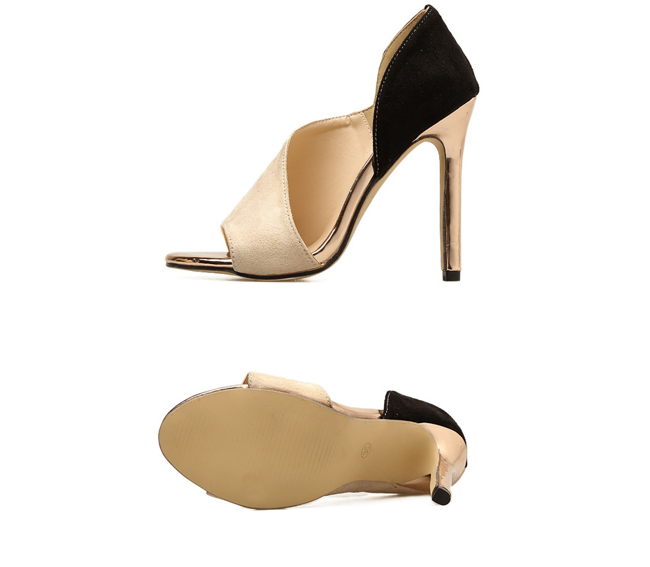 Fish Mouth Stiletto Heels