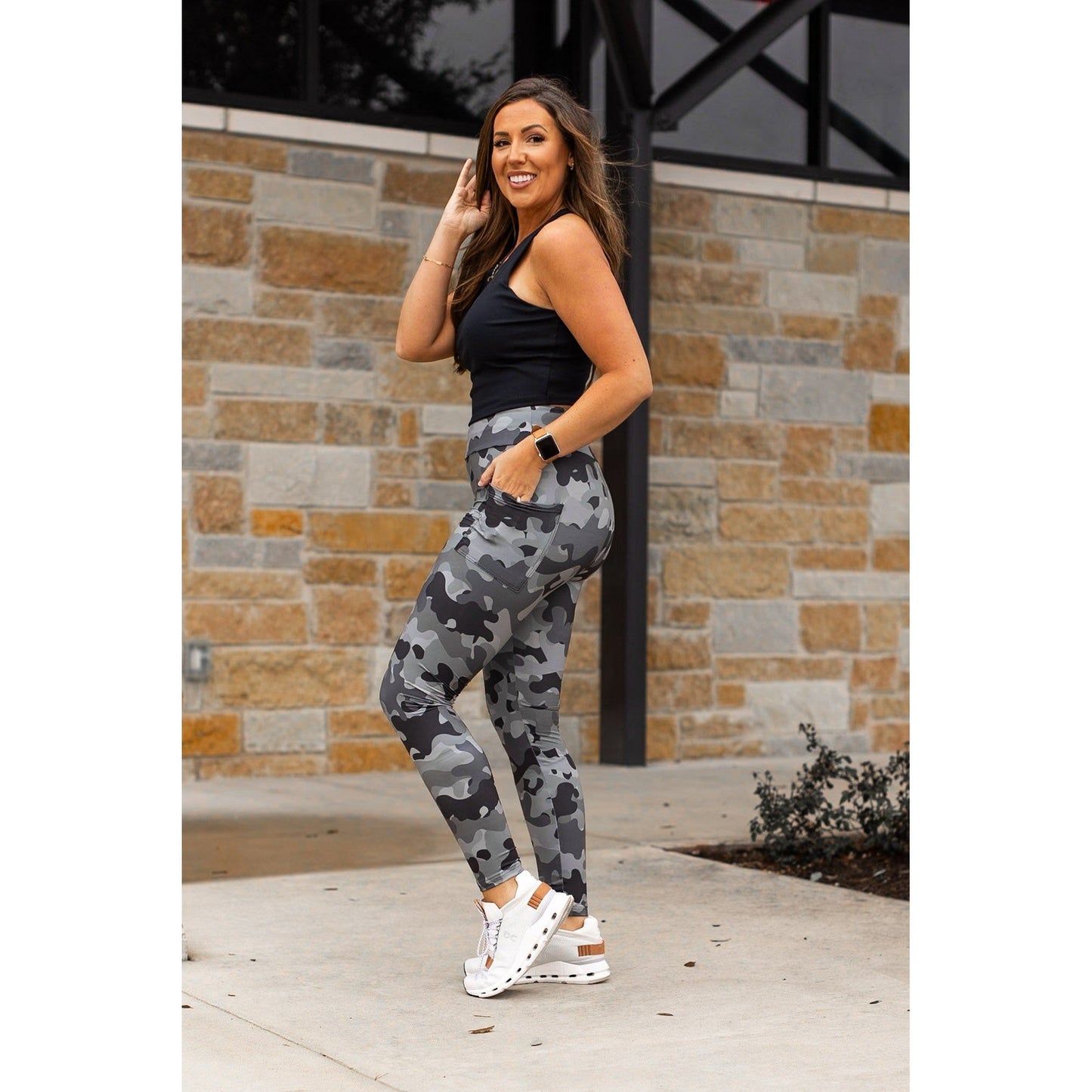 Ready to Ship | Ace Camo CAPRI Leggings