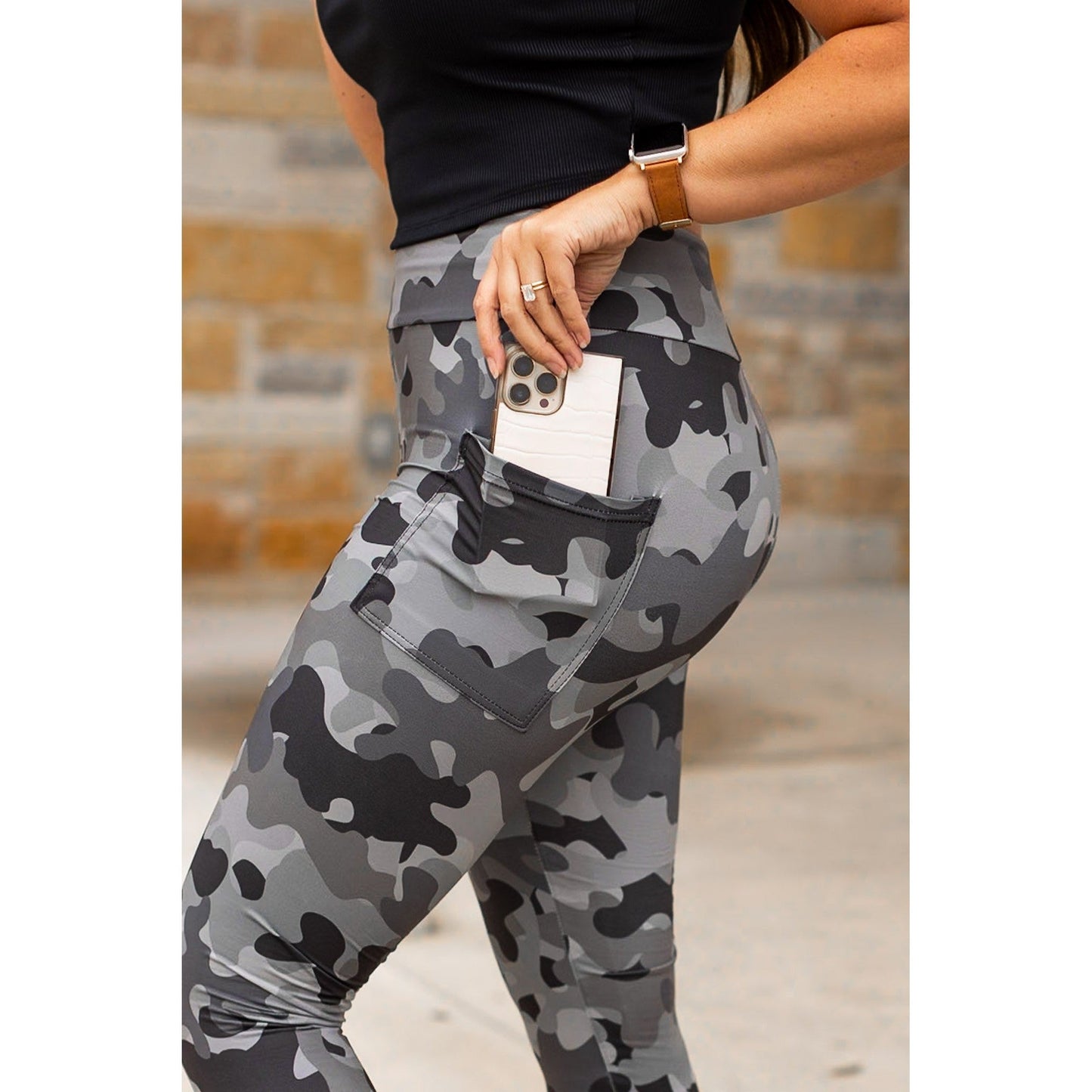 Ready to Ship | Ace Camo CAPRI Leggings