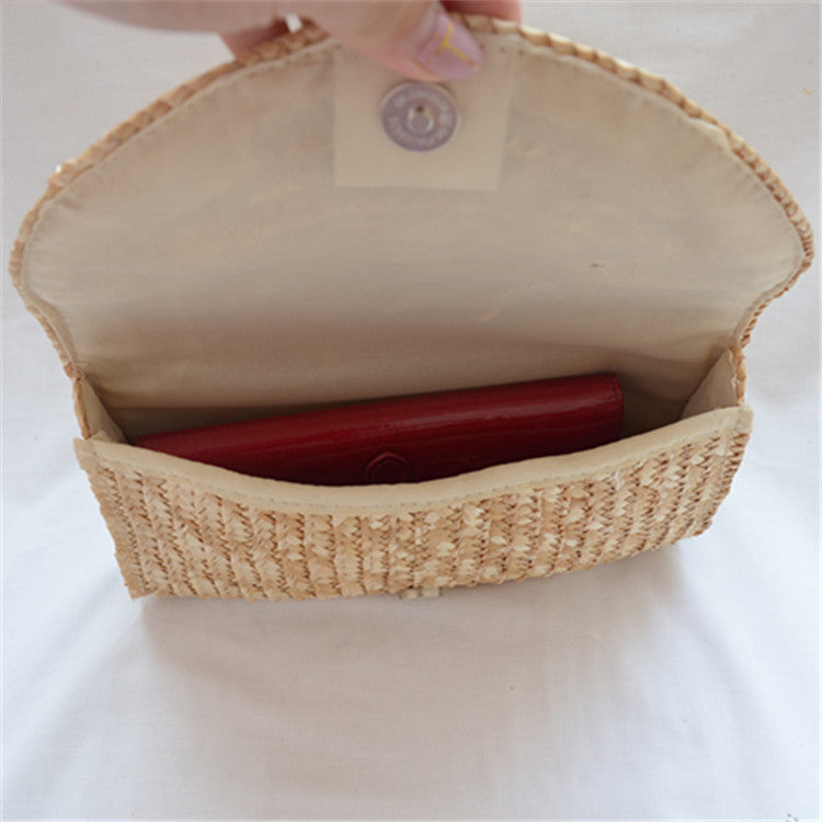 Straw Woven Bag Hand-woven Clutch