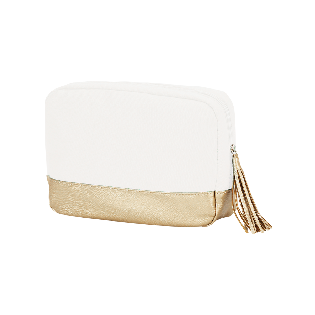 Creme Cabana Cosmetic Bag: Creme
