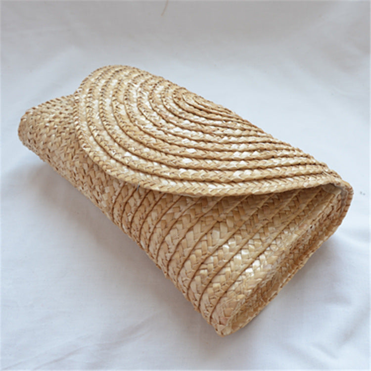 Straw Woven Bag Hand-woven Clutch