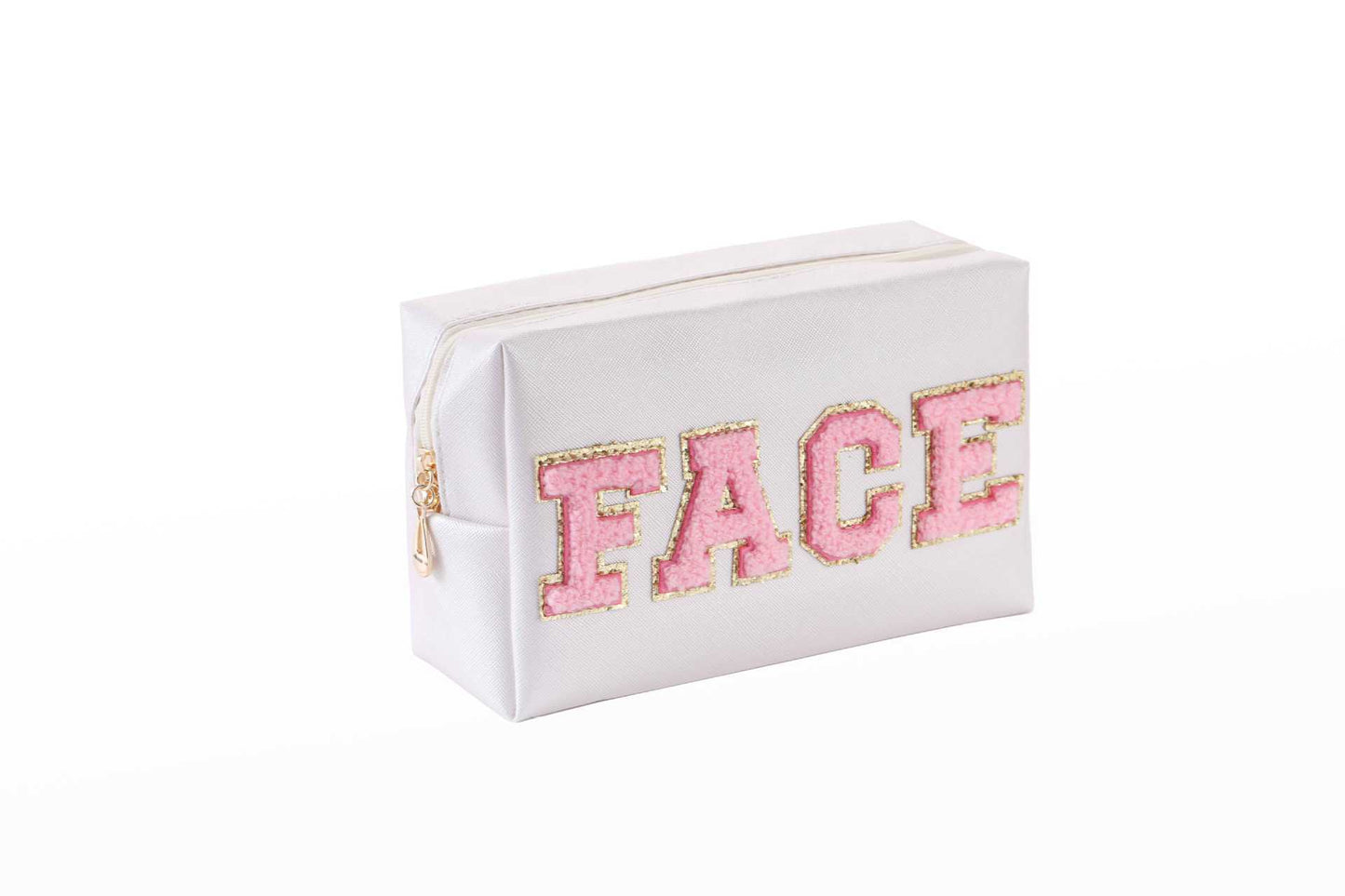 Embroidery Letter Makeup Outdoor Travel Toiletry Bag