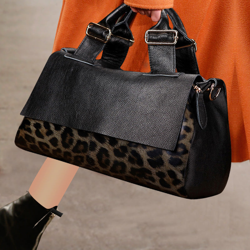Women's Leopard Pattern Handbag