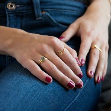 The Wave Design Ring
