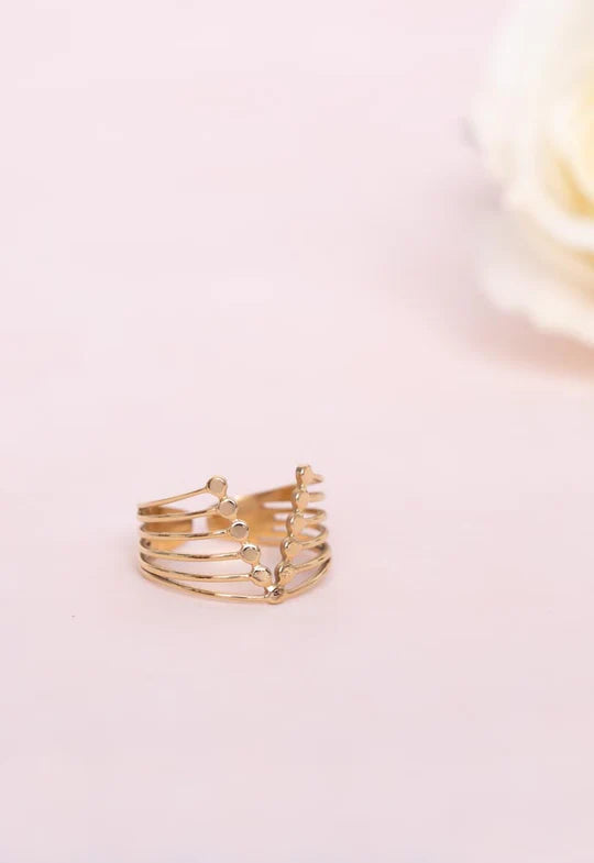 The Devoted Gold Ring