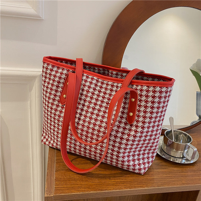 Women's Houndstooth Bag
