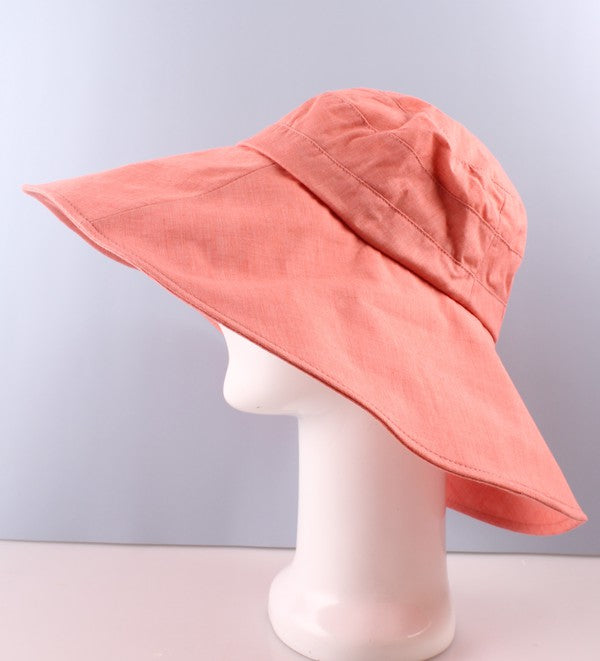 WIde Brim Bucket Hat