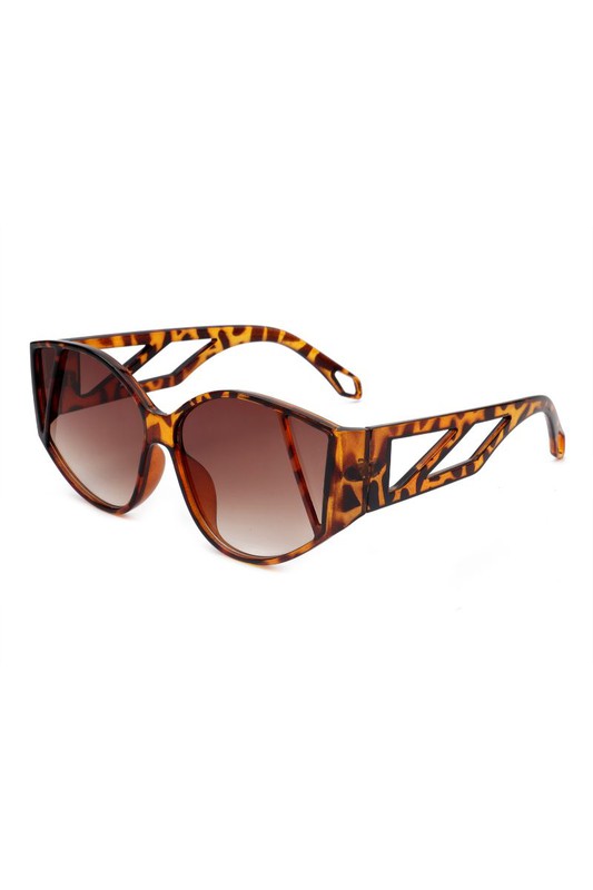 Women Geometric Round Cat Eye Fashion Sunglasses