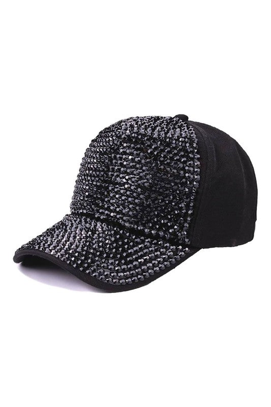 Embellished Bling Rhinestone Baseball Cap