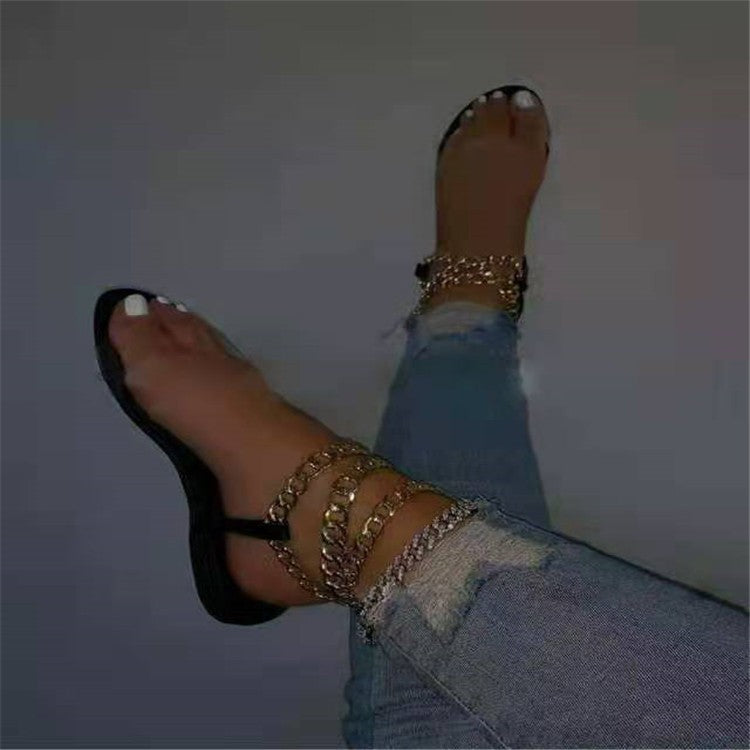Women's Chain Beach Sandals