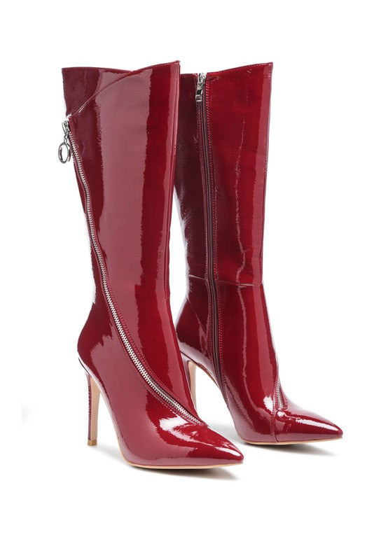 Women's Zip Around Calf Boot