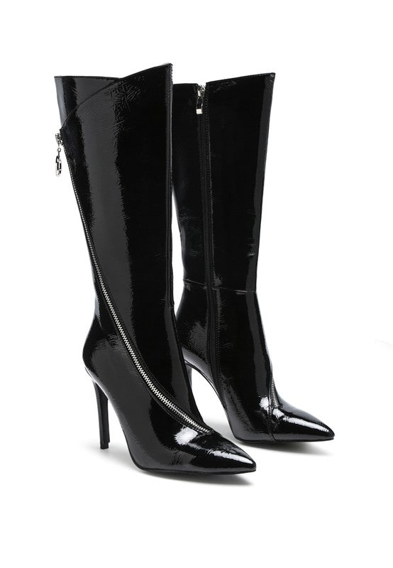 Women's Zip Around Calf Boot