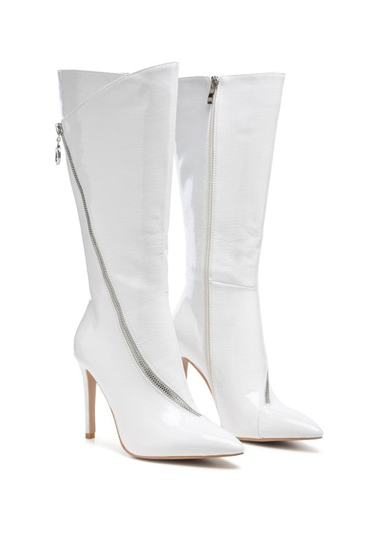 Women's Zip Around Calf Boot