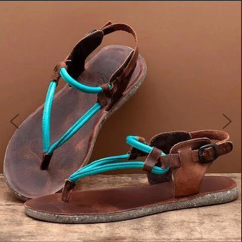 Roman Buckle Sandals
