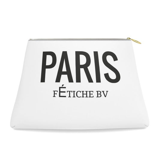 FÉTICHE BV   Paris  Designer Clutch Bag (White)
