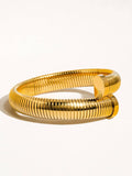 Dehors 18K Gold Non-Tarnish Bold Bangle