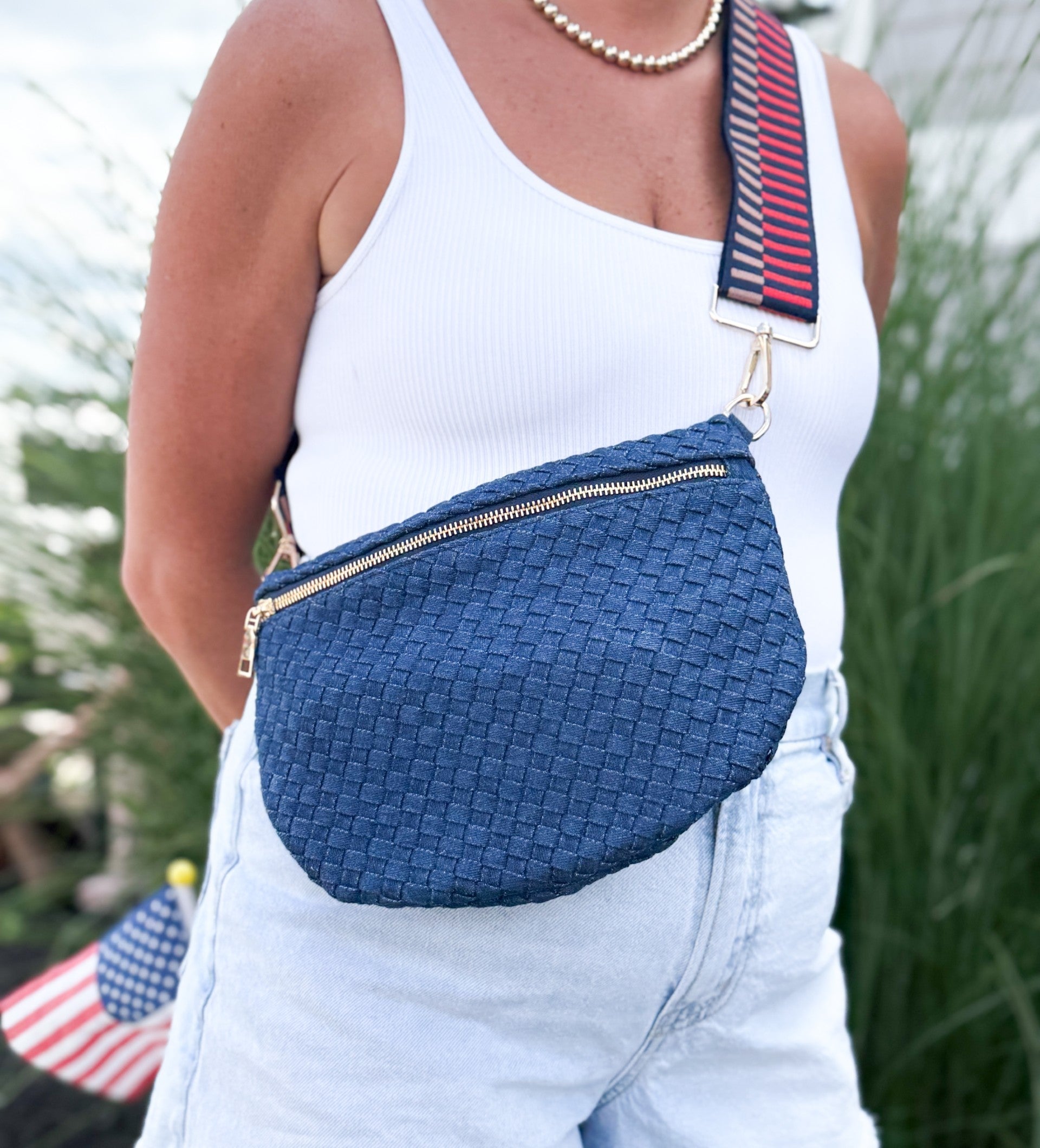 The Fiona | Woven Bum Bag