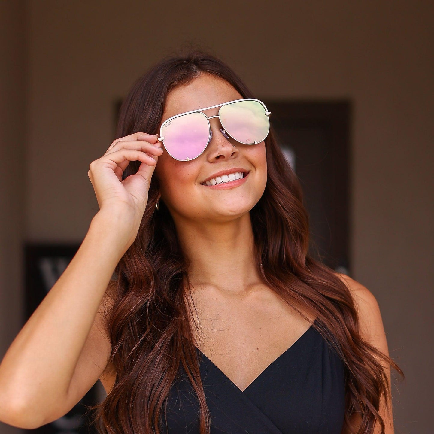 PreOrder | The Pink/Gold Kay - High Quality Unisex Aviator Sunglasses*