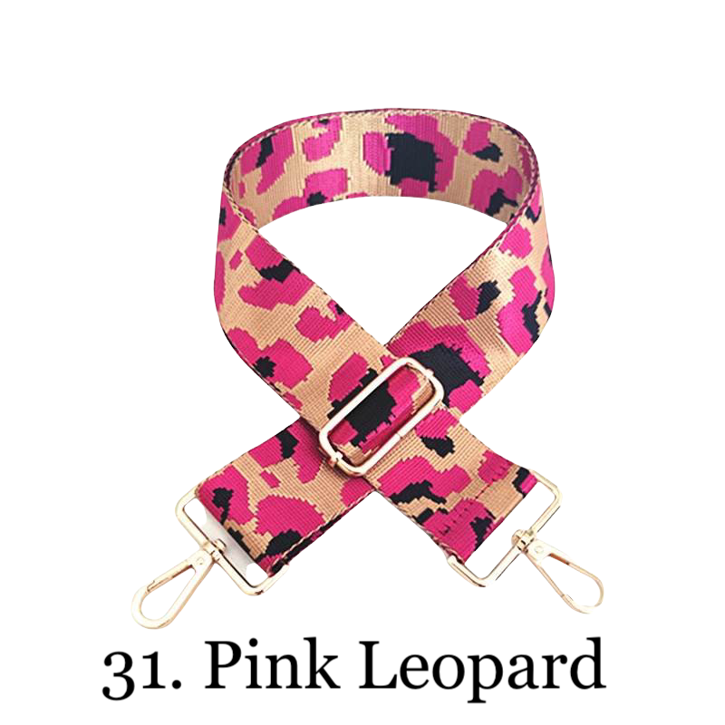 Vegan Leather Crossbody Bag (BLACK) - Pick Your Strap