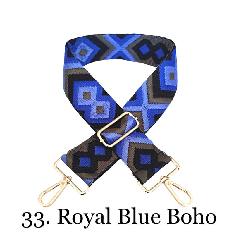 The Nora | Clear with Black Trim Stadium Courier- Pick Your Strap