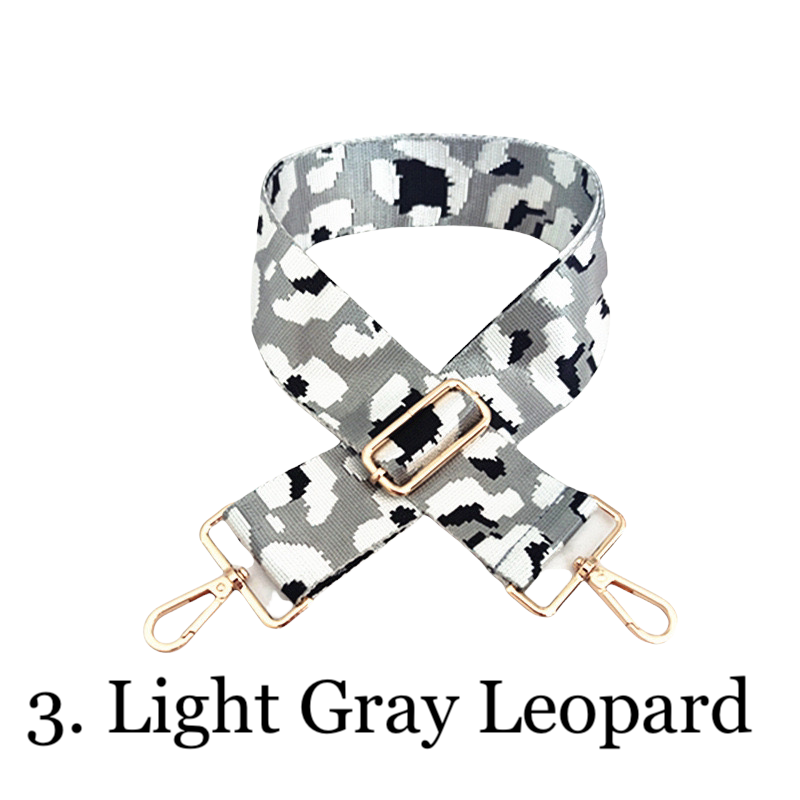 The James | Clear with Brown Trim Sling Bag - Pick Your Strap