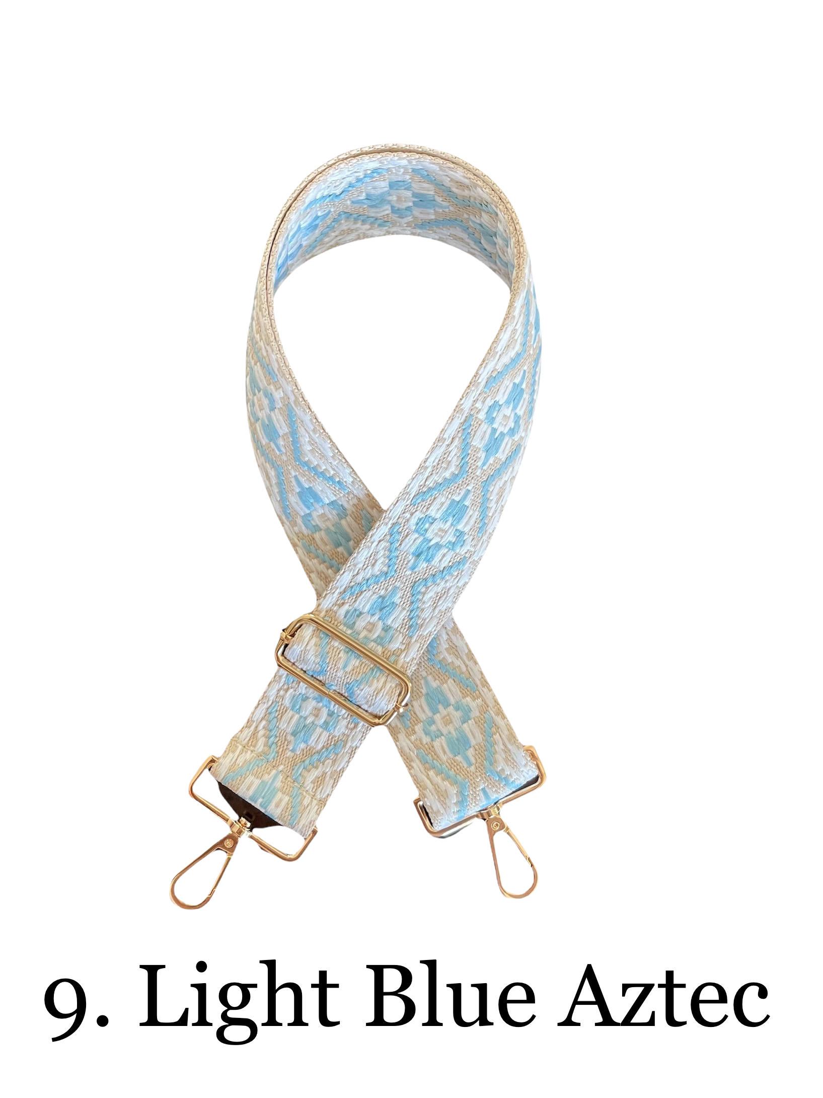 The Nora | Clear with Black Trim Stadium Courier- Pick Your Strap