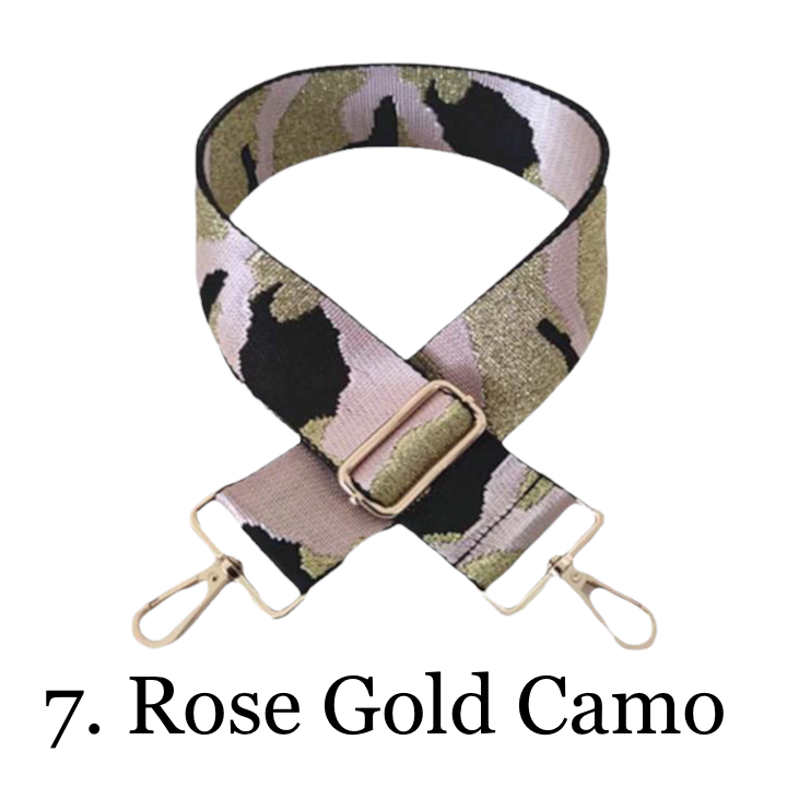 The Nora | Clear with Black Trim Stadium Courier- Pick Your Strap