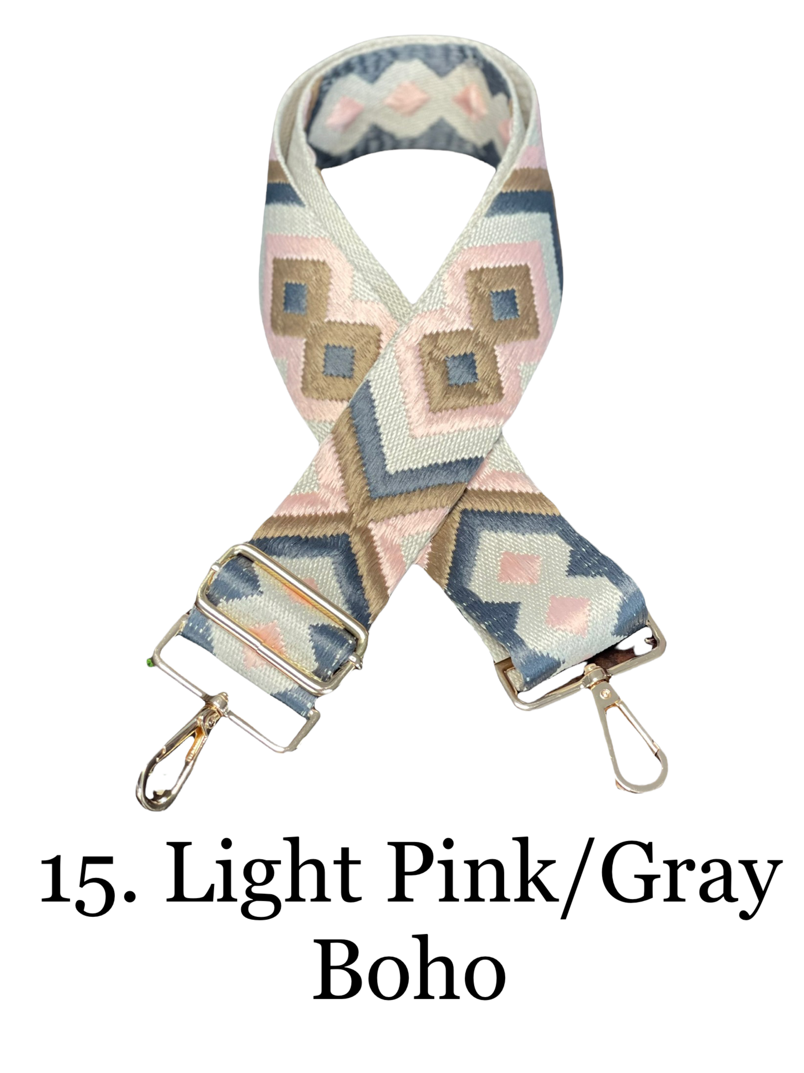 The Nora | Clear with Black Trim Stadium Courier- Pick Your Strap