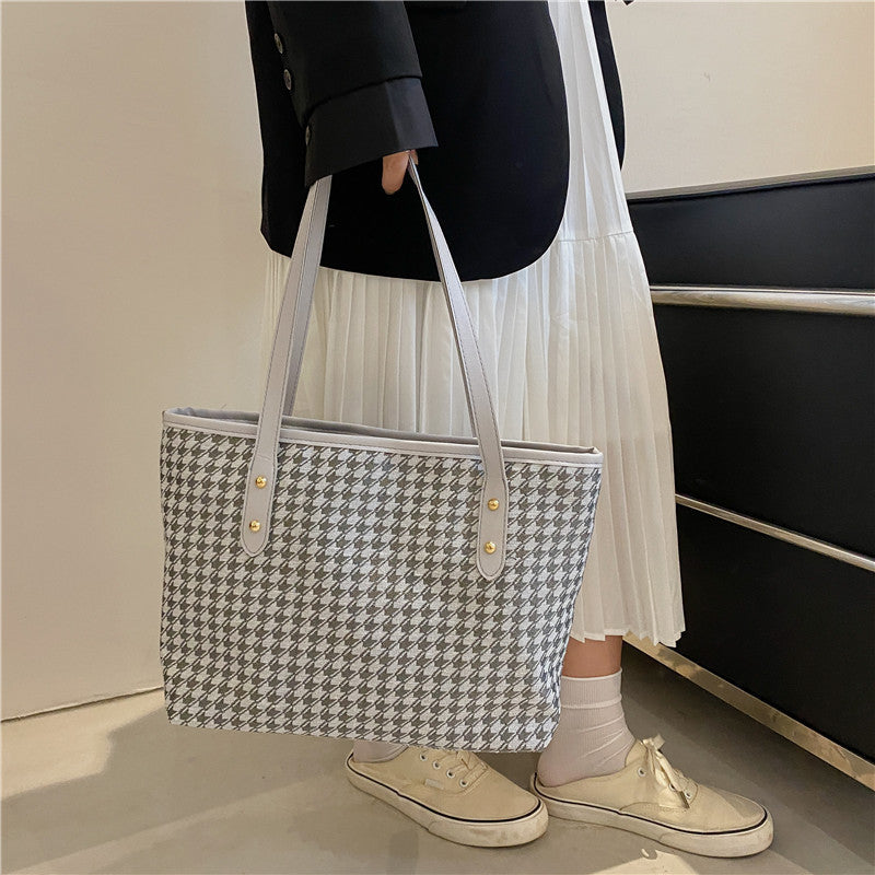 Women's Houndstooth Bag