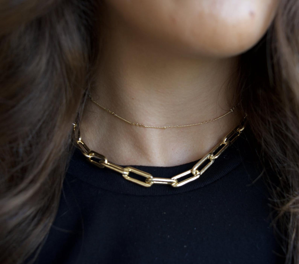 Long Chunky Link Choker