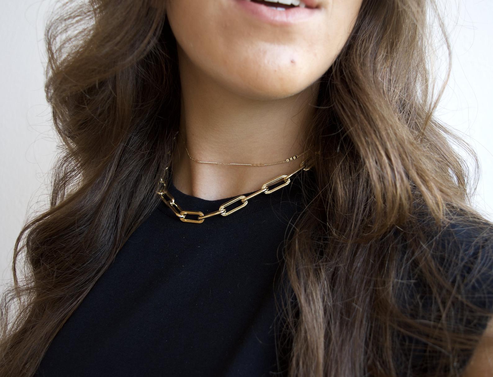 Long Chunky Link Choker