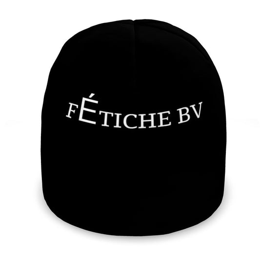 FÉTICHE BV Black Designer Signature Beanie