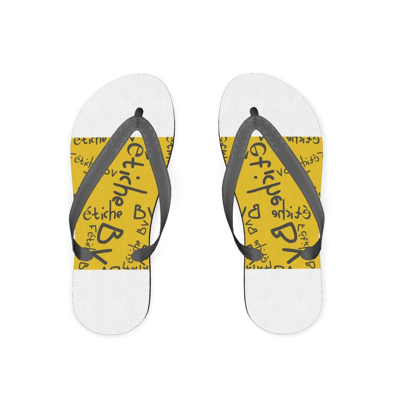 Fétiche BV  Graffiti Signature  Designer Flip Flop