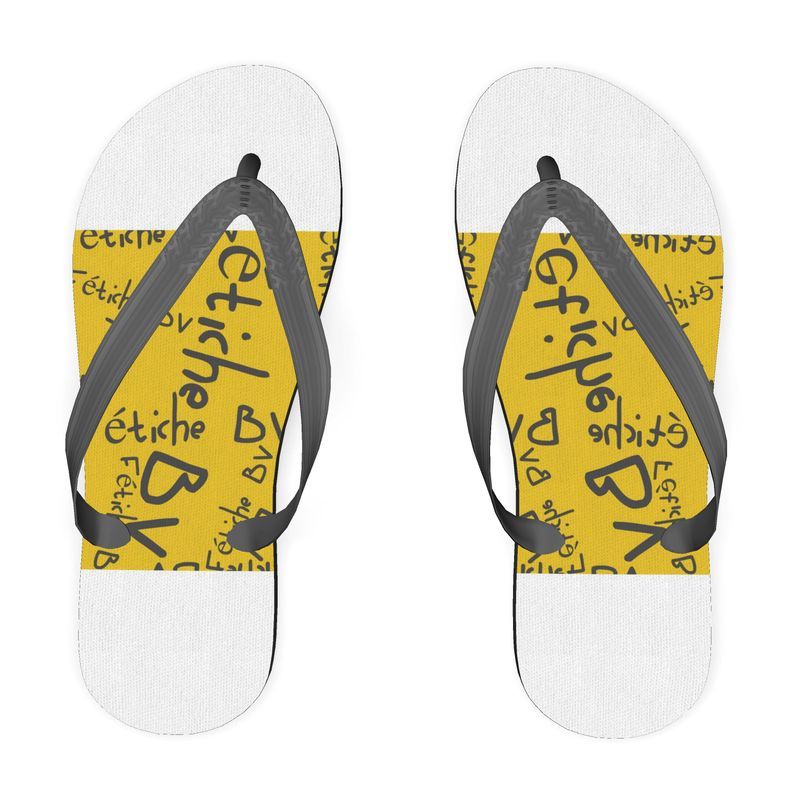 Fétiche BV  Graffiti Signature  Designer Flip Flop