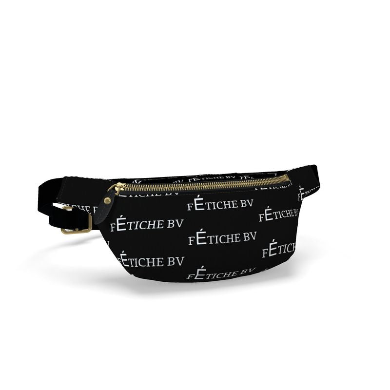 FÉTICHE BV  Black Signature Leather  Fanny Pack