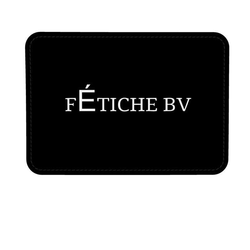 FÉTICHE BV  Black Signature Leather  Fanny Pack