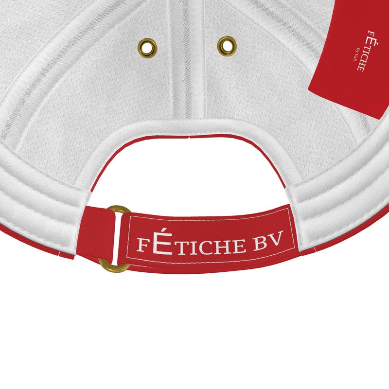 FÉTICHE BV Red & White Signature Cap