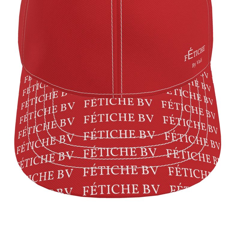 FÉTICHE BV Red & White Signature Cap