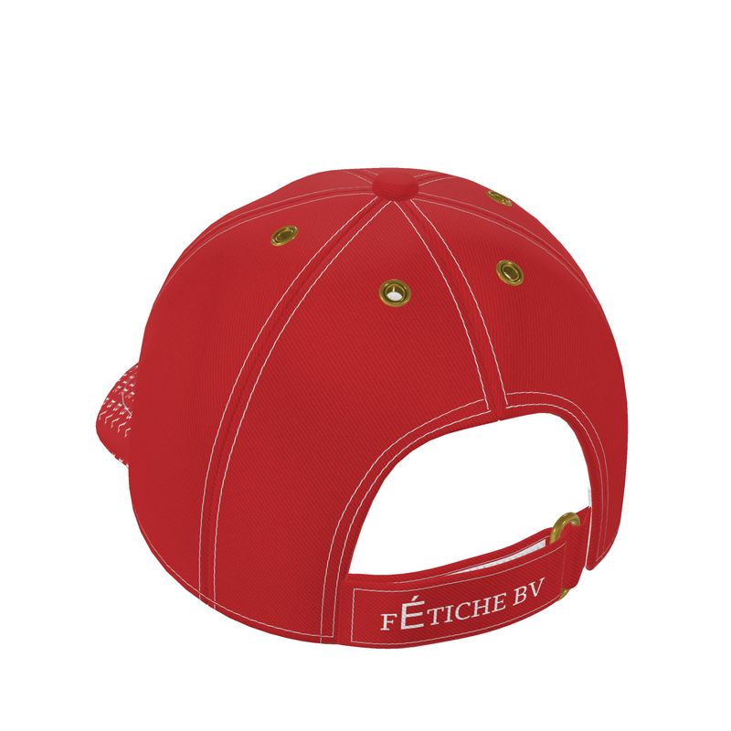 FÉTICHE BV Red & White Signature Cap